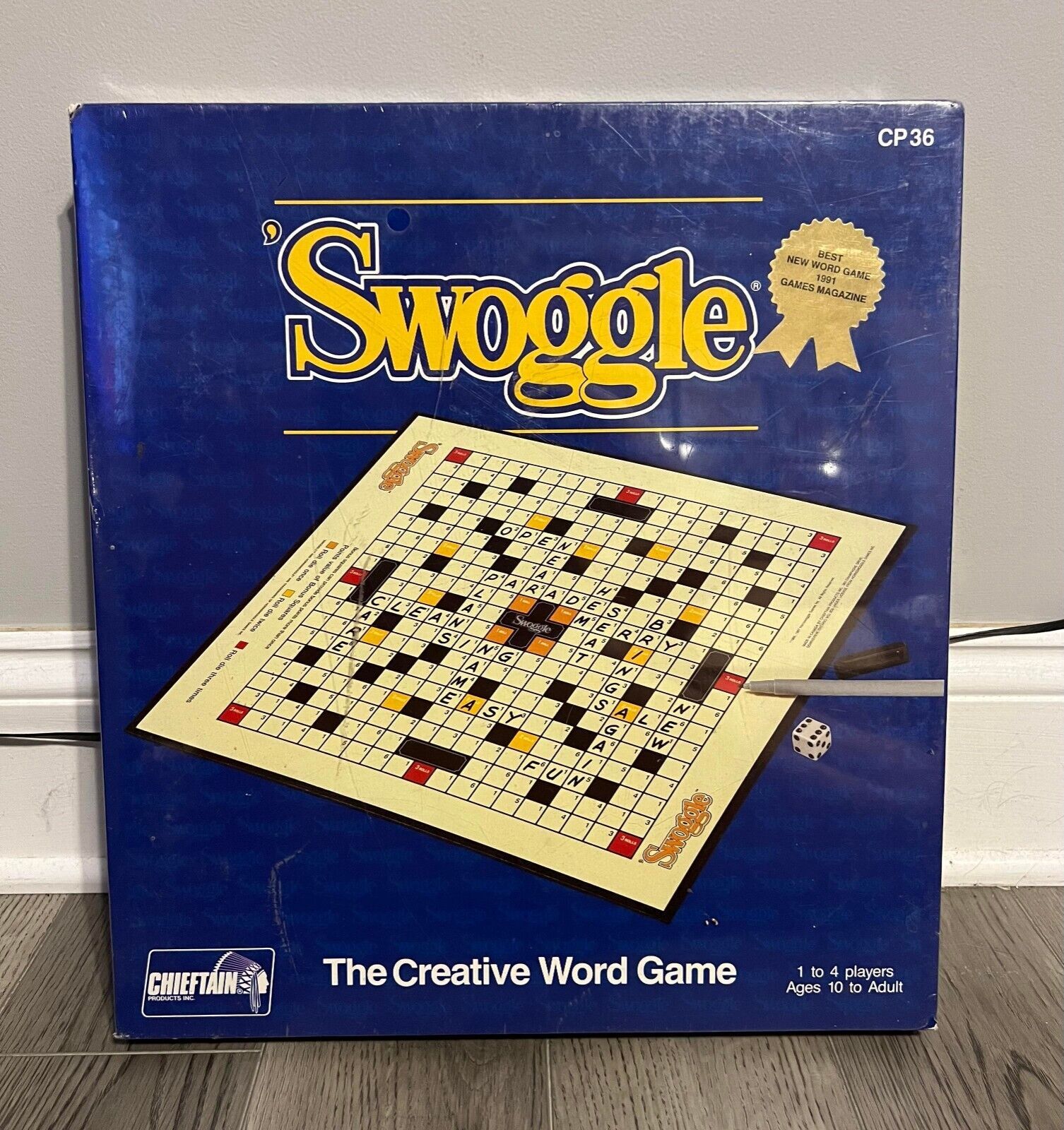 Chieftain Board Game 'Swoggle Brand New Sealed Crossword Board Game - $17.45