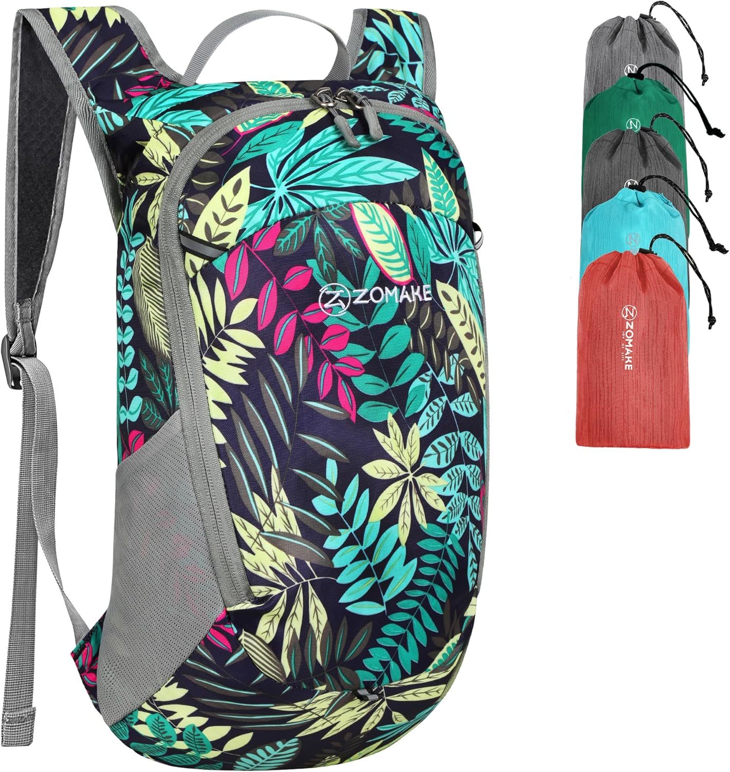 Small Foldable Hiking Backpacks Water Resistant Folding Daypack For Trav... - $31.92