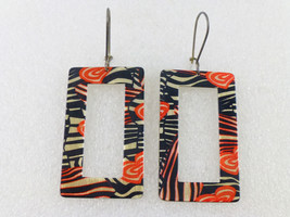 MATCHBOX SILVER 925 Sterling Silver Dangle EARRINGS - FREE SHIPPING - £35.92 GBP