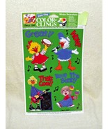 Suzys Suzy&#39;s Zoo Static Cling Color Window Clings Decorations (k) - £7.54 GBP