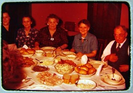 1950s Chicago Family Sunday Dinner Table 3 Color Slide(s) 35mm - £1.98 GBP