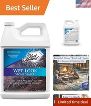All-in-One Natural Stone Sealer with Long-Lasting Gloss for Various Mate... - $104.99