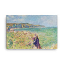 Claude Monet Dolceacqua, Castle, 1884.jpeg Canvas Print - $99.00+