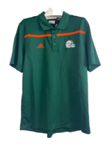 Adidas Herren Miami Hurricanes Coaches Polo - Grün - $665.05 MXN