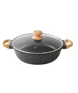 Pioneer Woman ~ CHARCOAL SPECKLE ~ 4 Quart ~ Everyday Pan w/Lid ~ Cast A... - €64,35 EUR