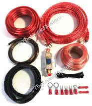 8 Gauge 1700 Watt Amplifier Installation Wiring Kit Car Amp Install Wire... - $25.17