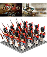 16pcs French Royal Guard Grenadiers Napoleonic Wars Minifigure Set - $476.44 MXN