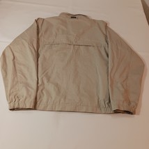 Columbia WM3022 Men's Northway Water Wind Resistant Beige Jacket Cotton Blend M image 2