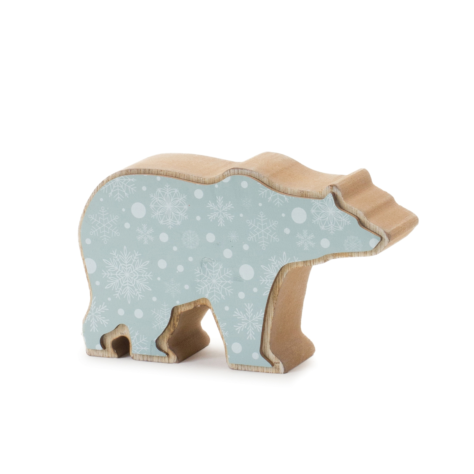 Wood Polar Bear Decor (Set of 2) - $51.66