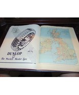 1940s Dunlop Touring Maps of the British Isles With Contours Coloured FR... - $10.40
