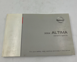 2004 Nissan Altima Owners Manual Handbook OEM K03B22023 - £25.17 GBP