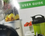 NutriBullet ORIGINAL 24 oz Tall Cup+ 2 Flip Top Lids, 2 Comfort Lip Ring... - $29.99