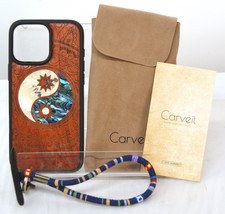 Carveit iPhone 13  Pro New Wood Carving Shell Inlay Ying/Yang Phone Case 119 - $26.72