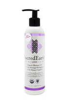 Sacred Earth Botanicals Organic Massage Gel, 8 Oz. - $35.00