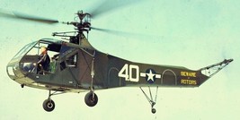 Framed 4&quot; X 6&quot; Print of an early United States Military Sikorsky R-4 Hel... - $14.80