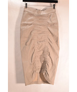 Maria Cornejo Womens Lamb Leather Skirt Knee Length 2 - $122.24 CAD