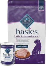 Basics Limited Ingredient Diet, Natural Senior Dog Food Bundle, Dry Dog Food And - $100.99