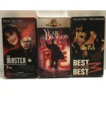 90s Martial Arts VHS Lot of 3 Best Of The Best 3 The Master Year of The ... - $15.98