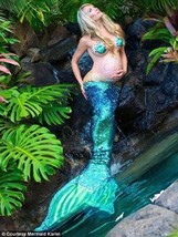 Beautiful Passionate Pregnant Mermaid – Choice of Vessel, Direct or Remo... - $199.00
