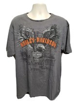Harley Davidson Motorcycles San Diego California Adult Gray XL TShirt - $14.85