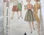 Vintage Simplicity Pattern #4577 Junior Size 12 Blouse Full Button Front... - $20.42