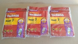 Rug Doctor Microfiltration VacBags Bissell 7 Vacuum Bags    3 Packs of Two - £7.58 GBP