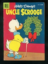 WALT DISNEY&#39;S UNCLE SCROOGE #16 1957-CARL BARKS-DELL COMICS-fine FN - £87.21 GBP