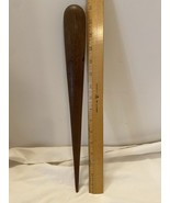 Antique Wood Fid Marlin Spike Rope Tying Tool 16&quot; Long. - $47.86 CAD