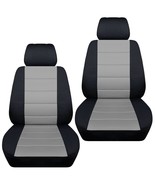 Front set car seat covers fits 1997-2020 Toyota Camry    black-silver - $1,524.96 MXN