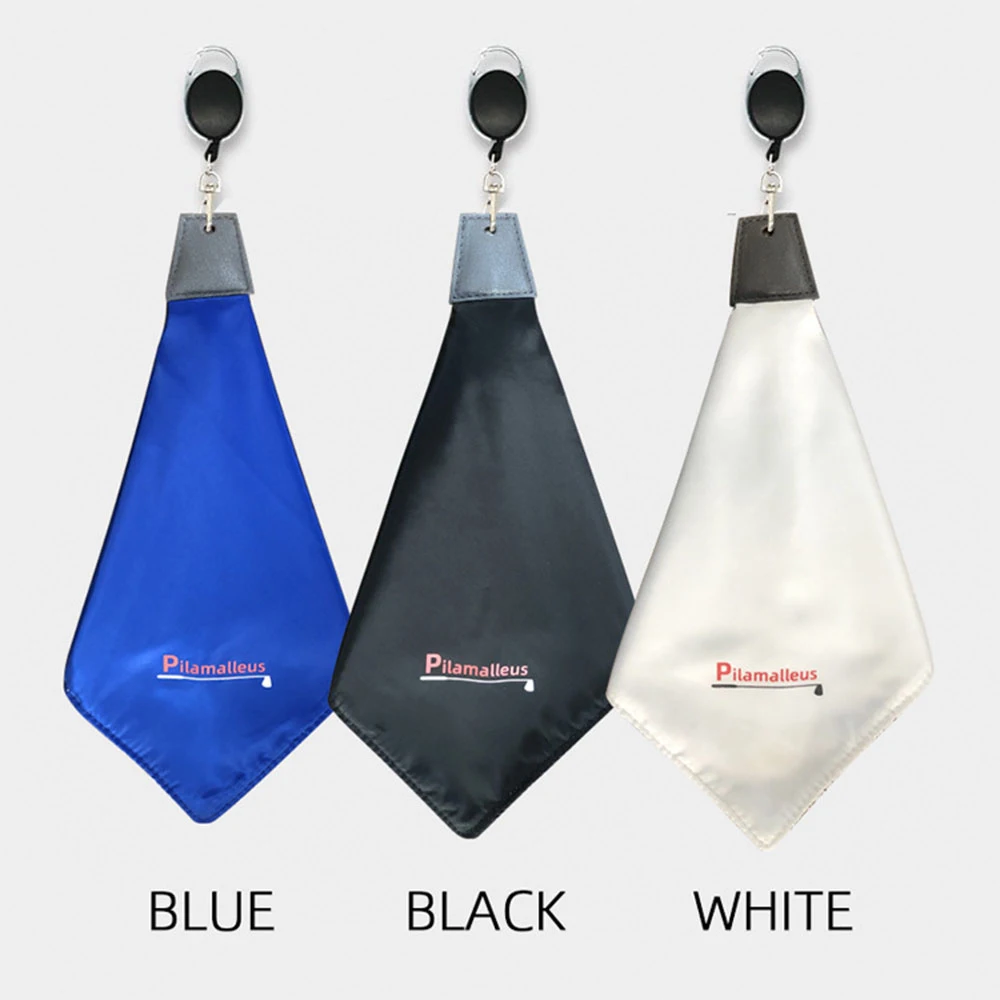 Sporting 1PC 3 Colors Golf Towel Polyester With Carabiner Hook High Water Absorp - £23.89 GBP