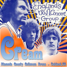 Cream-Live at Alameda County Coliseum-Oakland (10/04/68) Non-Record Label CD-R - £15.72 GBP
