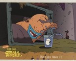 Aaahh Real Monsters Trading Card 1995 #83 The Eyes Have It - $1.97
