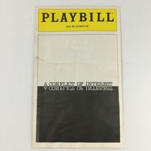 1979 Playbill PAF Playhouse A Conflict of Interest William Robertson, Do... - $28.50