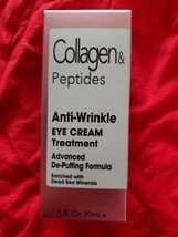 Collagen &amp; Peptides Anti - Wrinkle Eye Cream Enriched With Dead Sea Minerals - £30.74 GBP