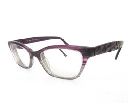 Kliik Denmark Eyeglasses Frame 49-16-135 Eggplant Purple Textured 503 915 Women - £34.82 GBP