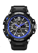 Transformers Children&#39;s Watch Boys 50M Waterproof Digital Sport Watch Luminous - £25.56 GBP