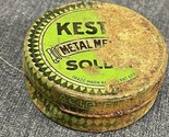 Vintage Kester acid filled Solder METAL Tin With Some Solder Inside - $11.88