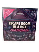 Escape Room in A Box Flashback Board Game Mattel New Factory Sealed - $31.88