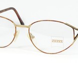 Vintage ZEISS 6634 4100 Oro/Multicolore Occhiali da Sole Zeizz 54-17-135mm - $115.91
