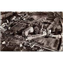 Vintage France RPPC Postcard, Marmoutier Abbey Touraine Aerial View, Divided - £11.57 GBP