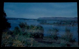 Vintage Color Photograph Postcard, Looking Up The Mighty Mississippi River - VGC - £3.10 GBP