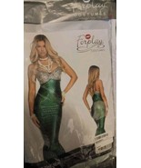NEW Under The Sea Sexy Mermaid Costume Fits Sizes S/M Green Halloween  - $1,128.81 MXN