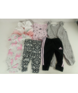 Girl Clothes Size 6 Months Mixed Brands Lot Of 6 Pieces (A) - $24.43 CAD