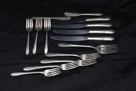 Oneida Community Fantasy Tudor Silver Plate Lot of 14 - £27.74 GBP