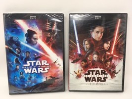 Star Wars: Episode IX: The Rise of Skywalker &amp; The Last Jedi DVD Lot of 2 Sealed - £15.97 GBP