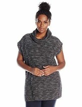 Ellen Tracy Chenille Sweater Gray/Black Xl New W Tag Mrsp $99 - £43.24 GBP