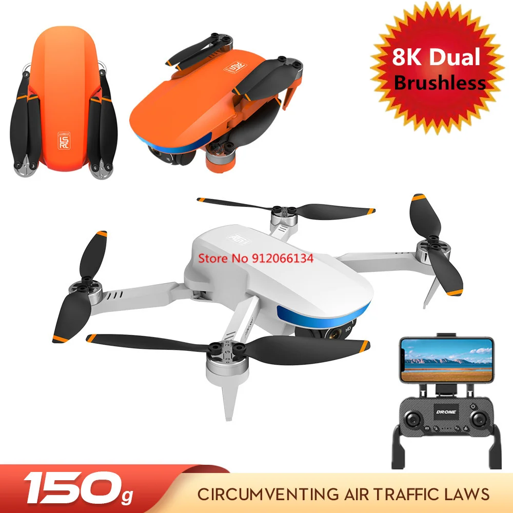 Update GPS Position Drone 8K Profesional RC Dron With 8K ESC Double Came - £125.21 GBP+