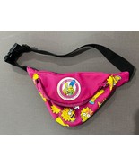 Vintage 1990 Simpsons fanny pack pink Bart and Lisa - £14.74 GBP