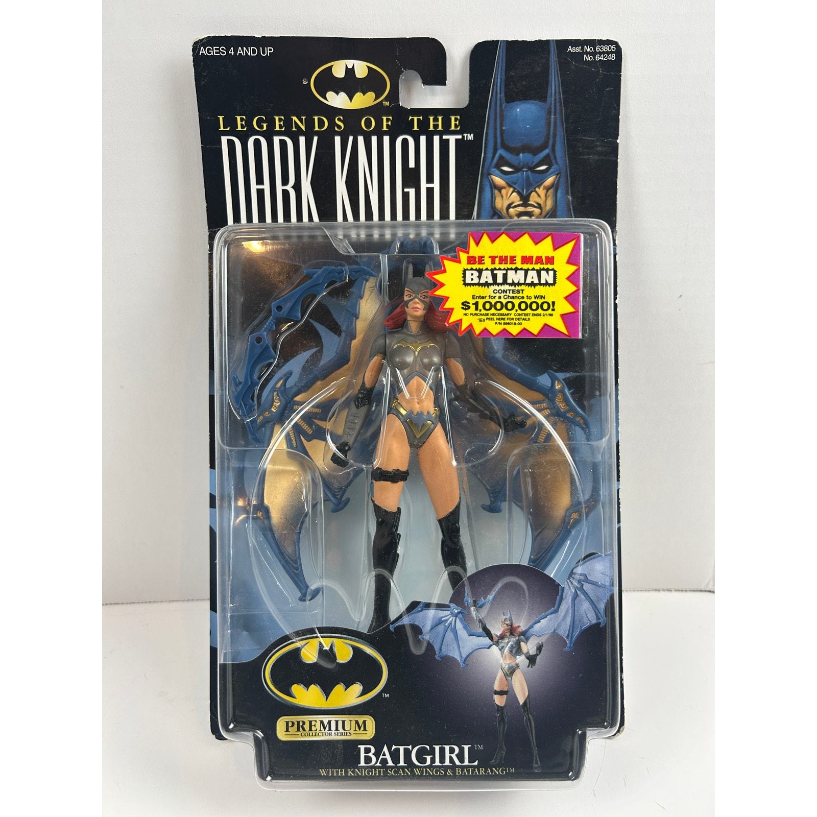 Kenner 1998 DC Legends of the Dark Knight Batgirl Premium Action Figure MOC - $24.99