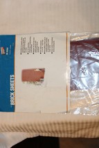 HO Scale Walthers Package of 4 Brick Sheets, Dark Brick Red, #933-3523 BNOS - $35.00